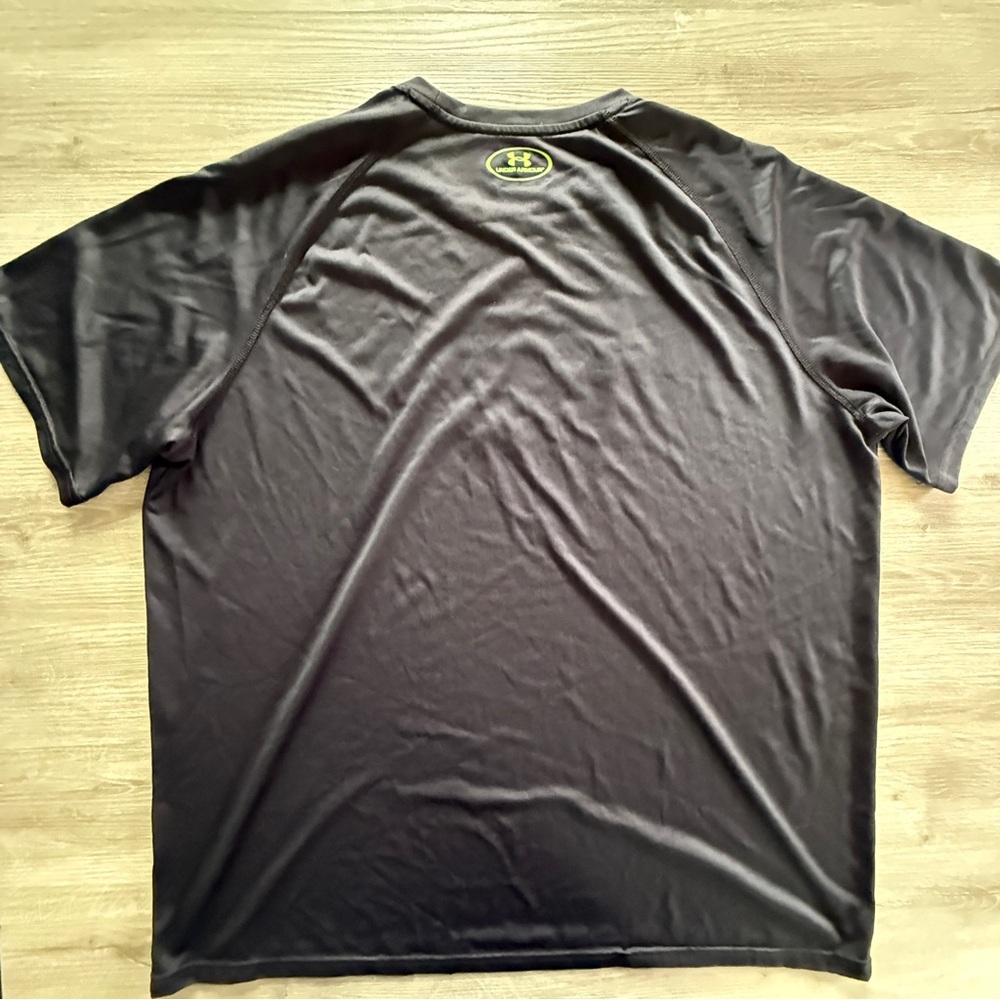 Under Armour Black Baseball T-Shirt Size XXL - Picture 4 of 5